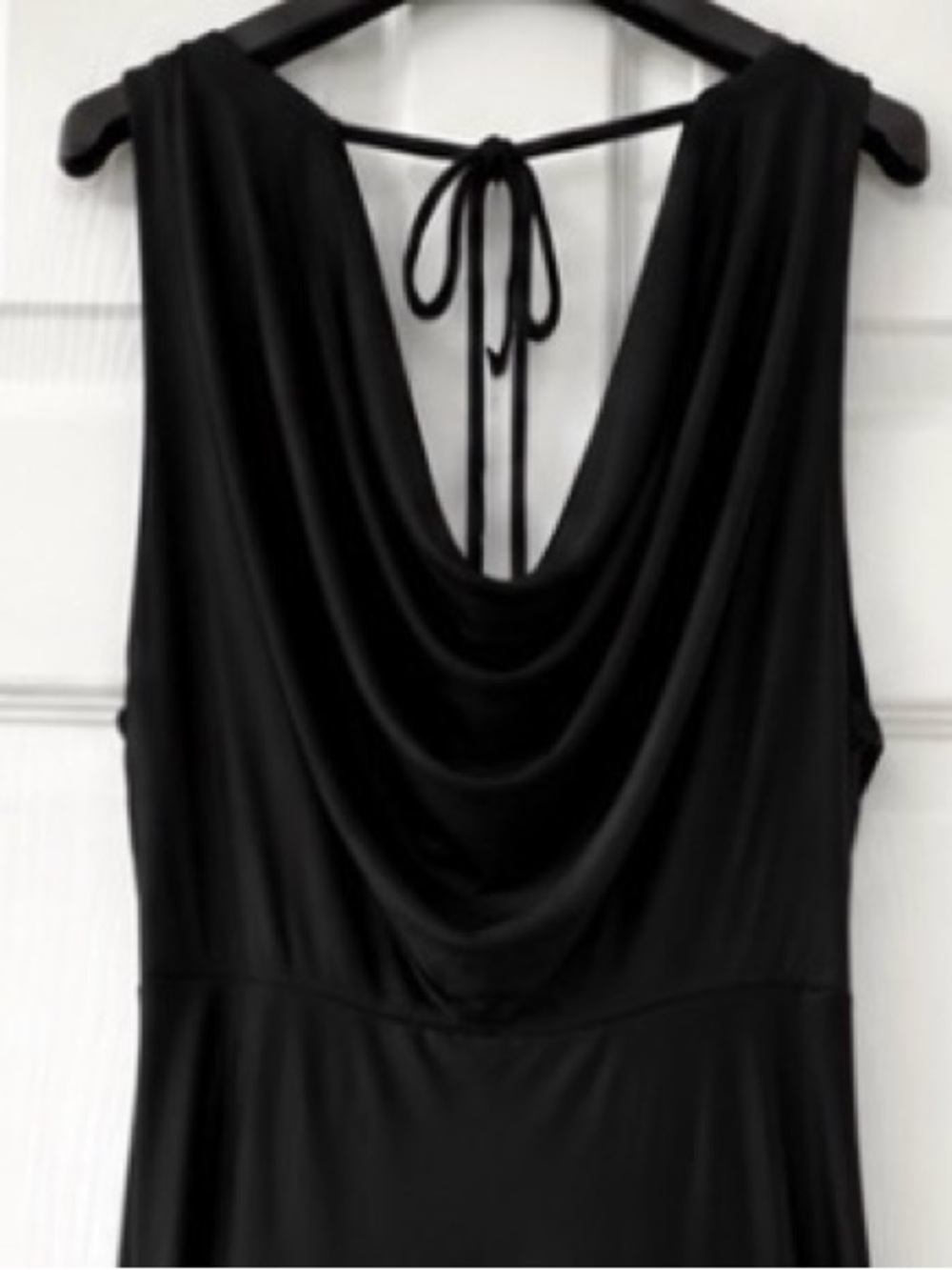 Black Women's Bias-Cut Maxi Skirt M - Picture 5 of 5